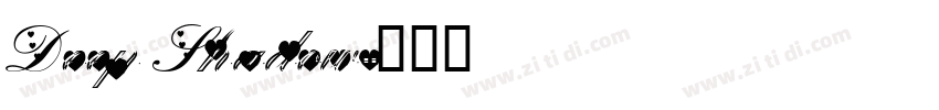 Deep Shadow字体转换